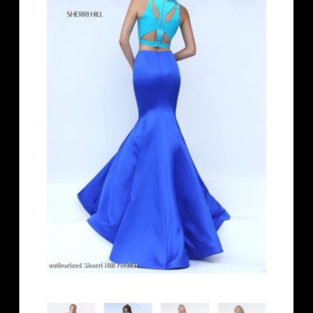 Sherri Hill Two-Piece Prom Dress Size 6